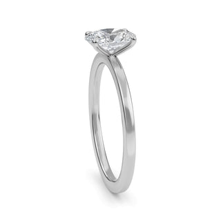 Oval Cut Solitaire Engagement Ring 1.0 ct