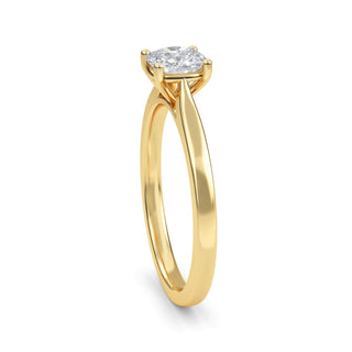 Cushion Cut Refined Classic Solitaire Engagement Ring 1.0 ct