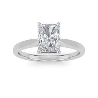 Radiant Cut Minimal Solitaire Engagement Ring 1.0 ctw