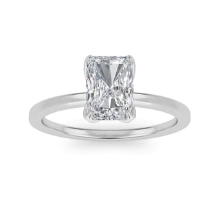 Radiant Cut Classic Solitaire Engagement Ring 1.0 ctw